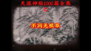 天涯神贴1000篇合集之不润无根草