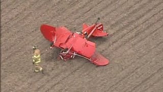 Stunt plane crashes in Sheboygan County, two men killed