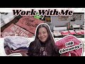 Work With Me On Etsy Orders / Etsy Studio Vlog / Running A Successful Small Business / 10k Giveaway