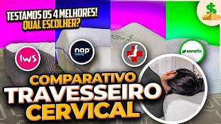 Qual é o MELHOR TRAVESSEIRO CERVICAL PARA VOCÊ? Testamos o I wanna Sleep, Dr Coluna, Sono Fix e Nap!