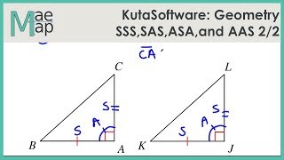 KutaSoftware: Geometry- SSS, SAS, ASA, And AAS Congruence Part 2