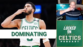 Boston Celtics dominate Utah Jazz behind Jayson Tatum, Jaylen Brown 52 combined