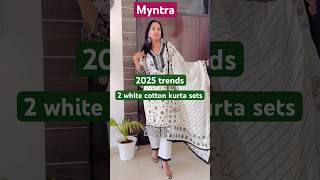 Summer essentials 2025 cotton kurta set from myntra #trending #myntrahaul #2025haul