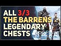 All Legendary Chests The Barrens God of War Ragnarok