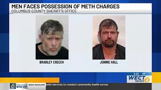Two men arrested in Columbus County following community tips
