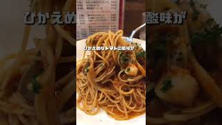 お店の名前が大阪っぽいスパゲティ屋さん