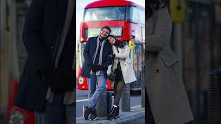 We did a Romantic Photoshoot on the streets of London | #travel #shorts #couple #love