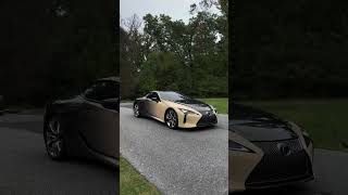 INSANE FADED LC500 WRAP | Not your ordinary Lexus #cars #carwrap #lexus #customwrap