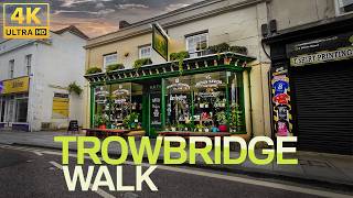 My Walk Around Trowbridge, Wiltshire - A Pretty Town In Need of a Bit Of Love  [4K]