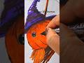 👻 Halloween Special 🎃 | #acrylicpainting #art #drawing #shorts #viralvideo #shortvideo