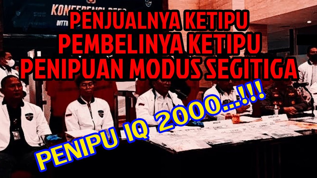 PENIPUAN MODUS SEGITIGA MASIH BANYAK KORBAN - YouTube