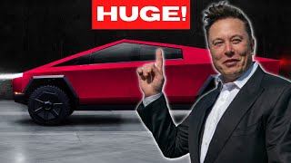Tesla Cybertruck: Elon Musk Announces A HUGE Update!