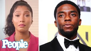 Chadwick Boseman's Widow Simone Tearfully Accepts Gotham Awards Tribute in His Honor | People