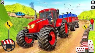 TRACTOR SIMULATOR GAME 2023 3D ॥ REAL TRACTOR FARMING SIMULATOR 2023. Android gameplay