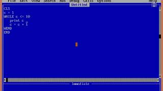 13 Tutorial on WHILE WEND Loop QBASIC