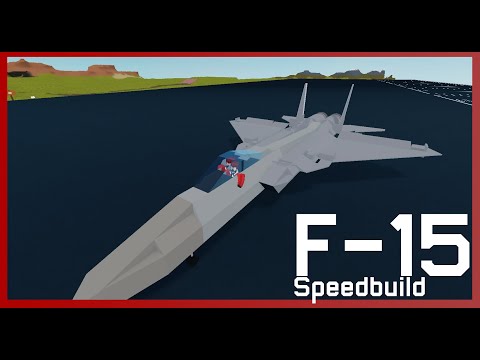 F15 Speedbuild Plane Crazy Youtube