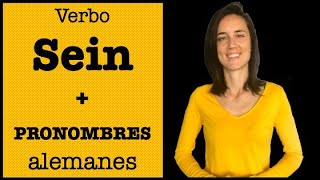 🇩🇪Verbo SEIN + Pronombres alemanes🇩🇪⎢Aprender alemán⎢Gramática alemana⎢Idiomas y emigración