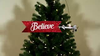 49311 - Mr. Christmas Animated Tree Topper - Biplane