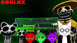 Sprunki Wenda Plays Zoonomaly Barry's Prison Run Obby in ROBLOX - Incredibox Sprunki