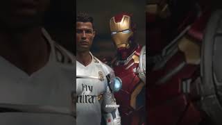 Ronaldo+Iron🐯👨🏻‍💻 man#ronaldo#ironman#fusion#football