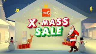 ഈ ക്രിസ്മസ് ഇനി മാസ്സായി ആഘോഷിക്കാം myG X-MASS SALE നോടൊപ്പം . 💃🎊🥳