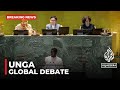 World leaders take part in the 79th annual UN General Assembly high-level debate