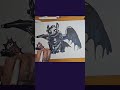 Drawing toothless with Ohuhus #shorts #art #drawing #fypシ #traditionalart #fyp #fanart  #httyd