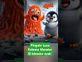 Pinguin Lucu Ketemu Monster Di blendor ayah #kartunkucing #funny #comedy #kucinganimasi