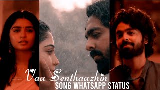 Vaa Senthaazhini Lyric Video whatsapp status | Adiyae | G.V.Prakash Kumar, Venkat Prabhu