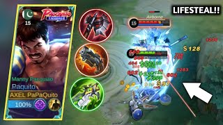 PAQUITO INSANE DAMAGE + LIFESTEAL TO HARD CARRY SOLO RANK IN MYHTIC | PAQUITO MVP | MLBB