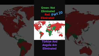 Türkiye And Angola Are Eliminated. Which Countries Will Be Next? #geography #mapping #mapper