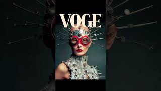 Vogue时尚杂志大片|Midjourney商业应用案例|AIGC #midjourney  #vogue  #ai绘画  #ai工具  #aigc  #aiart  #ai