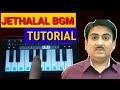 #TMKOC How to play Jethalal background music on mobile piano tutorial, piano tutorial, #walkband