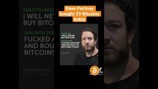 Dave Portnoy bought 29 Bitcoins today 🚀