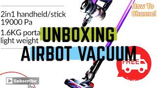 Unboxing Airbot Cordless Vacuum