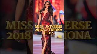 Miss universe 2018 :-  Catriona Gray 👑❤ #missuniverse #missworld #universo #catriona #viral #shorts