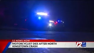 Motorcyclist killed in North Kingstown crash