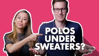 Can You Wear A Polo Shirt Under A Sweater?