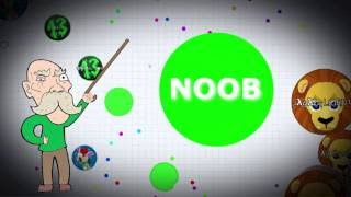 DESTROYING TEAMS AS A NOOB! - Agar.io Compilation