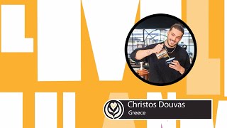 World Latte Art Championship 2022 Milano Final Chris Douvas Greece