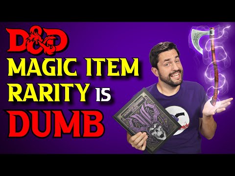 NEW: Simple Magic Item Rarity System for D&D 5e