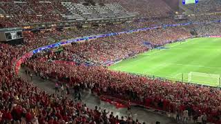 Most Loudest Allez Allez Allez By Liverpool Fans In Madrid Champions League Final