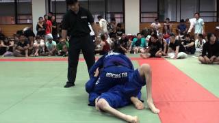 Maikano Tanaka vs 近藤大介 / Jiu Jitsu Priest CUP 2014 GIFU