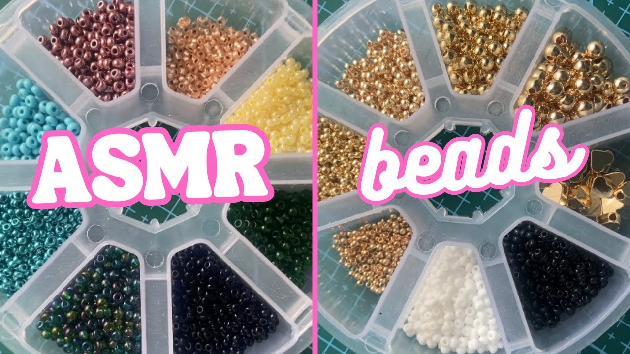 Asmr Restocking And Organizing Beads Refill Bead Stock Satisfying