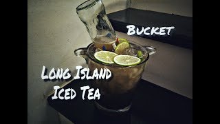 วิธีทำค็อกเทลเหล้าถัง Long Island Iced Tea Bucket ง่ายๆ