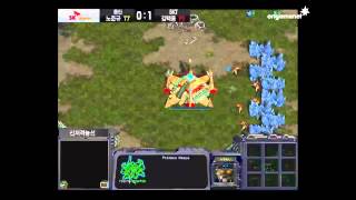 [2012.07.03] SK플래닛 스타2 프로리그 시즌 2 2라운드 12경기 웅진 vs SKT 전반 2세트 (신 저격능선) 노준규(Terran) vs 김택용(Protoss)