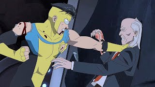 Invincible Season 3 Episode 2 Mark vs Cecil \u0026 ReAnimen | Mark leaves Gurdians