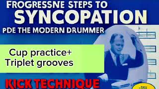 Syncopation Pt. 1 | Effective Steps to Drum Limb Independence+cup practice#syncopation #drumlessons