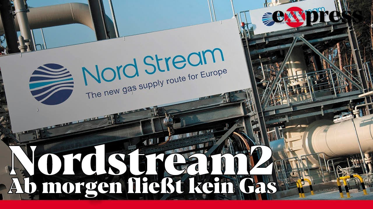 Schon Wieder! Ab Morgen Fließt Kein Gas Mehr Durch Nord Stream 1 - YouTube