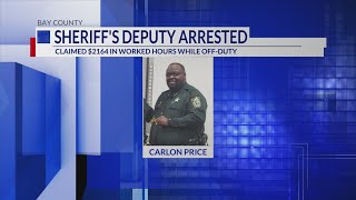 Bay County deputy arrested for theft after investigation